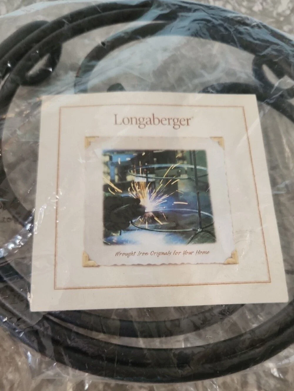 Longaberger Black Decorative Metal Trivet